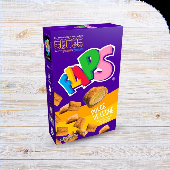FLIPS DULCE DE LECHE