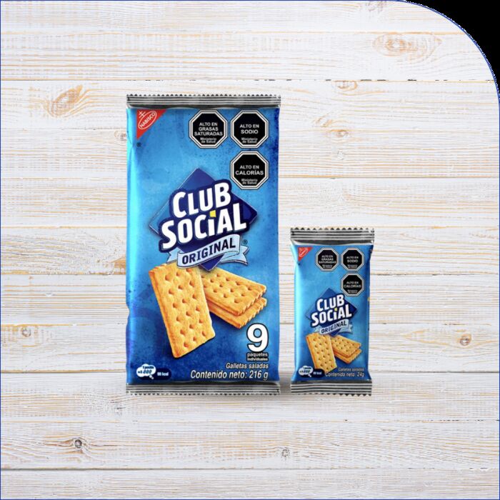 GALLETA CLUB SOCIAL